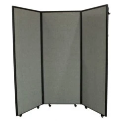33×81 GoSIT Mobile Divider Middle Panel Max06, Gray 9 33×81 GoSIT Mobile Divider Middle Panel Max06, Gray -Office Furniture Store 33x81 GoSIT Max06 Mobile Room Divider 04 1