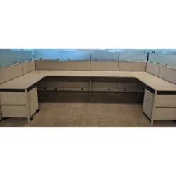 6×6 Global Evolve Used Buddy Station W Glass, Light Gray, White And Blue – Sold In Rows