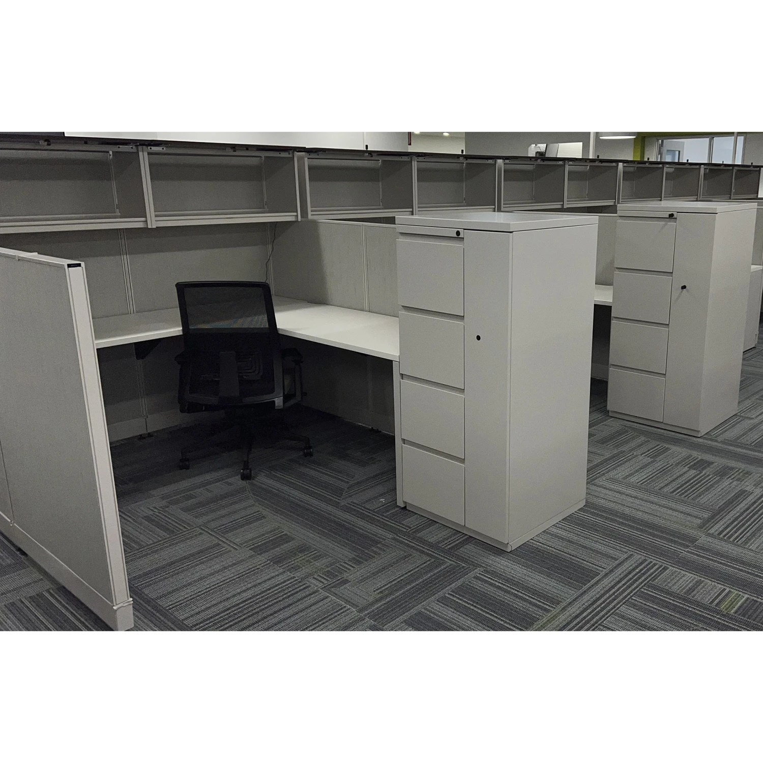 6×8 Haworth UniGroup Used Cubicles, Gray – Sold In Pods 5 6×8 Haworth UniGroup Used Cubicles, Gray – Sold In Pods - Image 5
