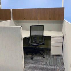 6×6 Haworth UniGroup Used Cubicles, Gray – Sold In Pods