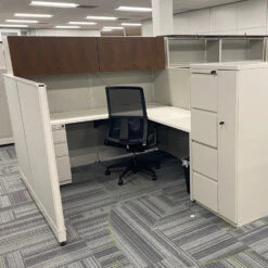 6Γ8 Haworth UniGroup Used Cubicles, Gray β Sold In Pods