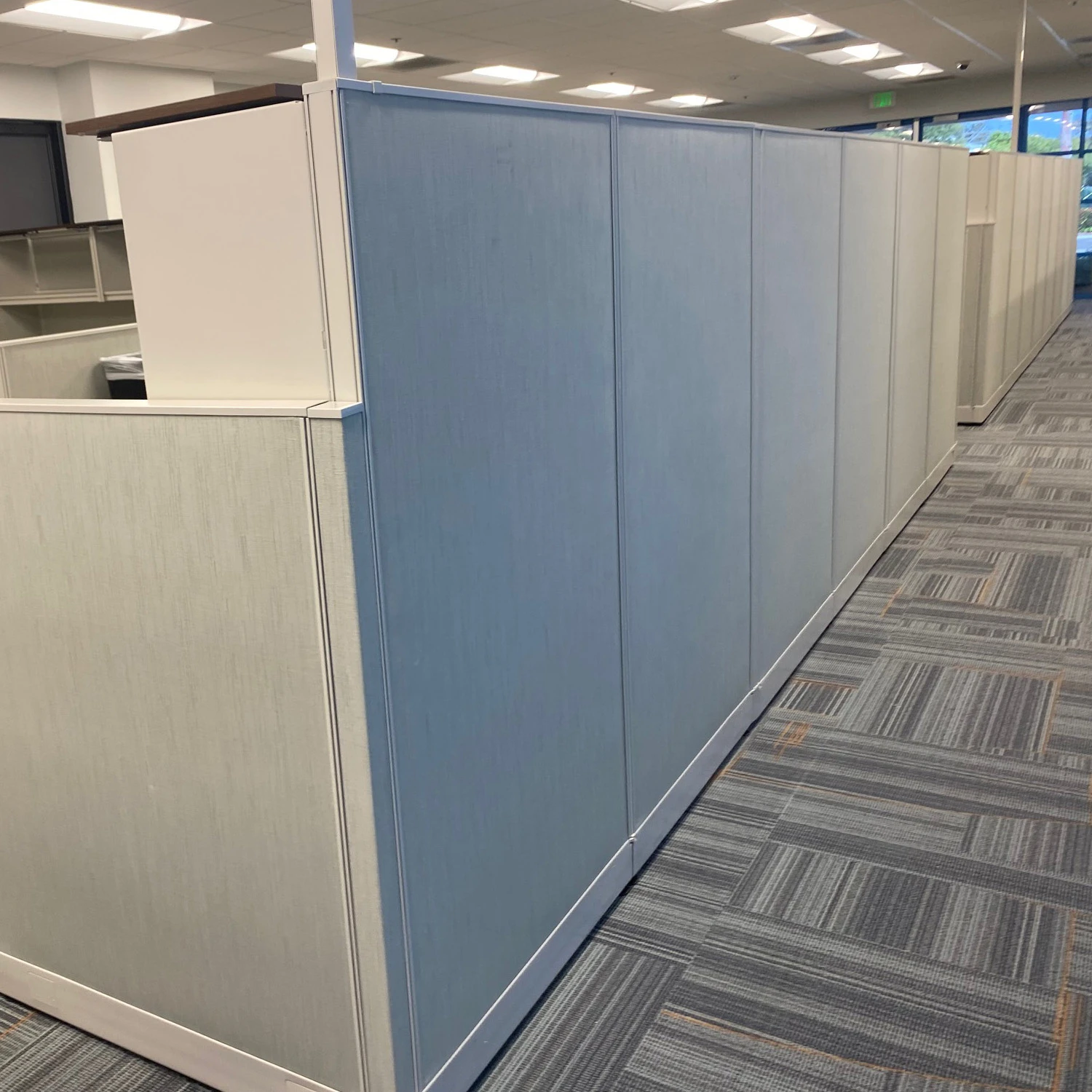 6×8 Haworth UniGroup Used Cubicles, Gray – Sold In Pods 3 6×8 Haworth UniGroup Used Cubicles, Gray – Sold In Pods - Image 3
