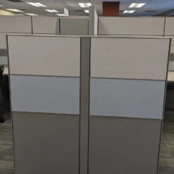 8×6 Allsteel Used Cubicle, Gray, Tan And Blue – Sold In Rows 24 8×6 Allsteel Used Cubicle, Gray, Tan And Blue – Sold In Rows -Office Furniture Store 8x6 Allsteel Used Cubicle Gray Tan Blue 02