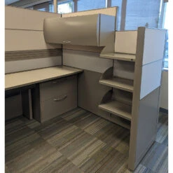 8×6 Allsteel Used Cubicle, Gray, Tan And Blue – Sold In Rows 16 8×6 Allsteel Used Cubicle, Gray, Tan And Blue – Sold In Rows -Office Furniture Store 8x6 Allsteel Used Cubicle Gray Tan Blue 11