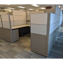 8×6 Allsteel Used Cubicle, Gray, Tan And Blue – Sold In Rows 27 8×6 Allsteel Used Cubicle, Gray, Tan And Blue – Sold In Rows -Office Furniture Store 8x6 Allsteel Used Cubicle Gray Tan Blue 14