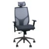 9to5 Seating Vault 1480 Used Mesh Task Chair With Headrest, Gray