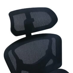 Alistair With Headrest By Inside Job Mesh Back Task Chair, Black -Office Furniture Store Alistair Headrest Inside Job Mesh Back Task Chair Black 04
