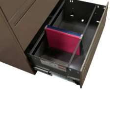 Allsteel 30 In 3 Drawer Used Lateral File W White Laminate Top, Taupe 6 Allsteel 30 In 3 Drawer Used Lateral File W White Laminate Top, Taupe -Office Furniture Store Allsteel 3 Drawer Used Lateral File White Laminate Top Taupe 03