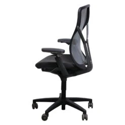 Allsteel Acuity Used Gray Mesh Back Task Chair, Smoke Gray Seat 7 Allsteel Acuity Used Gray Mesh Back Task Chair, Smoke Gray Seat -Office Furniture Store Allsteel Acuity Used Gray Mesh Back Task Chair Smoke Seat 03