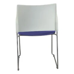 Allsteel Nimble Used Stack Chair, Purple -Office Furniture Store Allsteel Nimble Used Stack Chair Purple 03