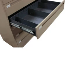 Allsteel Used 6 Drawer Flat Files, Taupe -Office Furniture Store Allsteel Used 5 Drawer Flat Files Taupe 03