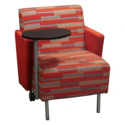 Arcadia Used Tablet Lounge Chair, Orange