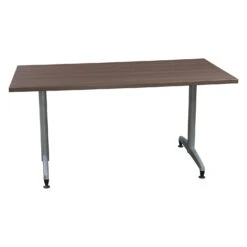 Community Furniture Used 30×60 Laminate Table, Teak