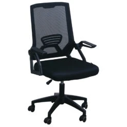 Coralone Used Ergonomic Mesh Back Task Chair, Black