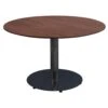 Other Enwork Used 4 Foot Round Laminate Conference Table, Walnut