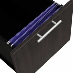 Jersey Factory Clearance 30×66 24×48 L Shape Desk, Gray -Office Furniture Store Everyday Gray Reception Left Return Modern 04 3