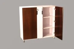 Morgan 48 In Melamine Storage Cabinet,Teak And White 7 Morgan 48 In Melamine Storage Cabinet,Teak And White -Office Furniture Store GR4A3249 scaled 1