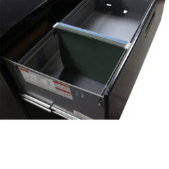 HON Used 3 Drawer 36 In Lateral File, Black -Office Furniture Store HON Used 3 Drawer Lateral File Black 03