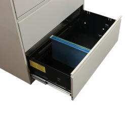 Haworth 3 Drawer Used 36 Inch Lateral File, Light Putty -Office Furniture Store Haworth 3 Drawer Used Lateral File Light Putty 03