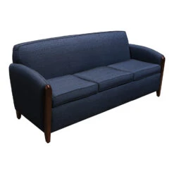 Haworth Gallery Used 3 Seater Sofa, Blue