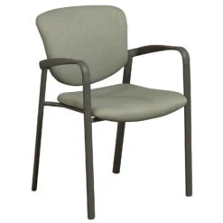 Haworth Improv Used Stack Chair, Green