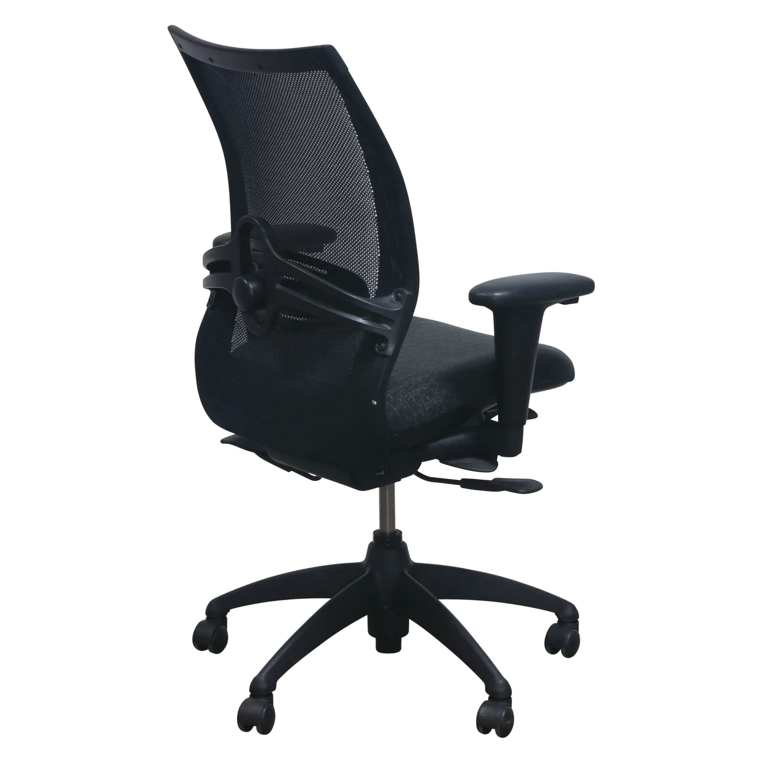 Haworth Improv Tag Used Mesh Back Task Chair, Black Pattern 2 Haworth Improv Tag Used Mesh Back Task Chair, Black Pattern - Image 2