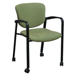 Haworth Improv Used Mobile Stack Chair, Sorrel Green