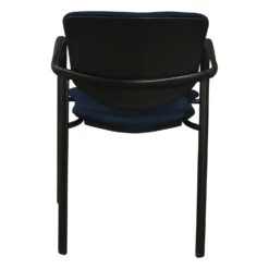Haworth Improv Used Stack Chair, Navy -Office Furniture Store Haworth Improv Used Stack Chair Navy 03