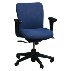 Haworth LOOK Used Task Chair, Admiral Blue
