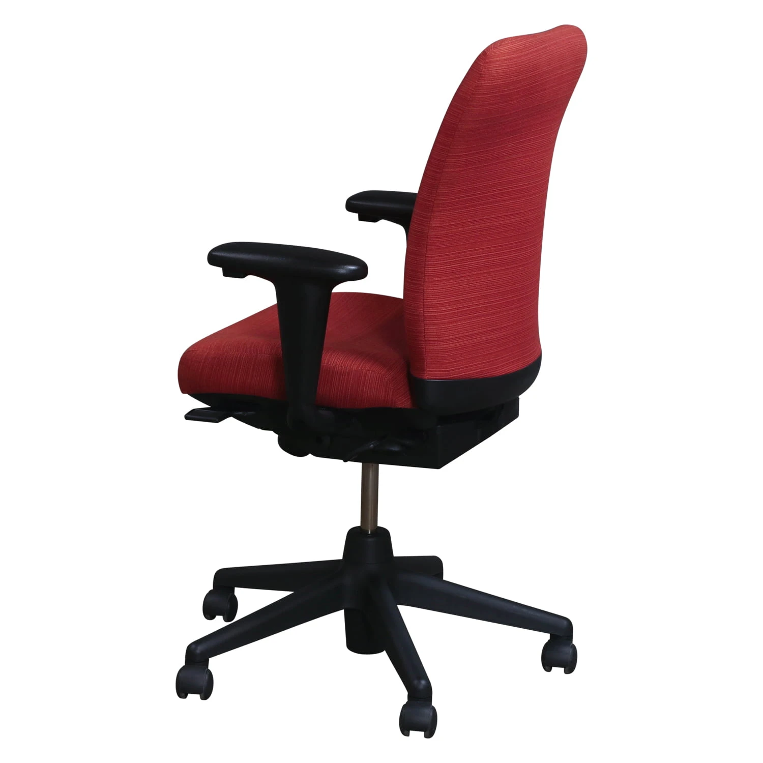 Haworth LOOK Used Task Chair, Orange Line Pattern 3 Haworth LOOK Used Task Chair, Orange Line Pattern - Image 3