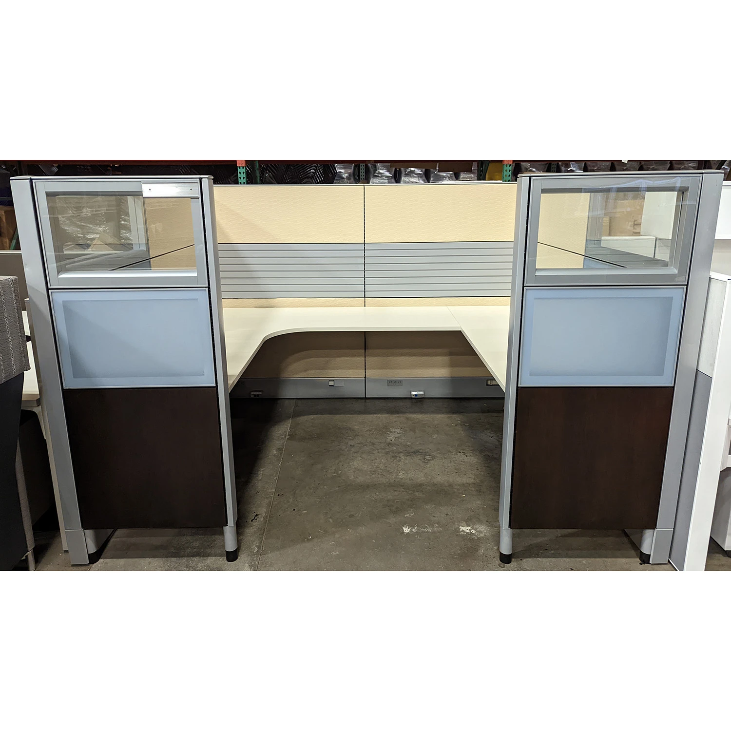 8×6 Haworth Premise Used Cubicle, Taupe – Sold In Rows 1 8×6 Haworth Premise Used Cubicle, Taupe – Sold In Rows