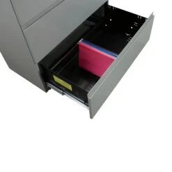 Haworth Used 4 Drawer 36 Inch Lateral File, Light Gray 6 Haworth Used 4 Drawer 36 Inch Lateral File, Light Gray -Office Furniture Store Haworth Used 4 Drawer Lateral File Light Gray 03