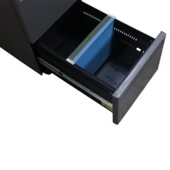 Haworth Used File File Mobile Pedestal, Charcoal 8 Haworth Used File File Mobile Pedestal, Charcoal -Office Furniture Store Haworth Used File File Mobile Pedestal Charcoal 04