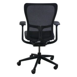 Haworth Zody Used Conference Chair, Black Pattern -Office Furniture Store Haworth Zody Used Conference Chair Black Pattern 04