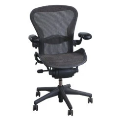 Herman Miller Aeron Used Full Function Size B Task Chair, Lead Classic