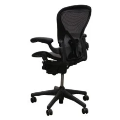 Herman Miller Aeron Used Size B Posture Fit Task Chair, Lead -Office Furniture Store Herman Miller Aeron Used Posture Fit Task Chair Lead 03