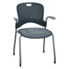 Herman Miller Caper Used Stack Chair, Gray