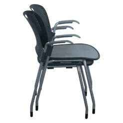 Herman Miller Caper Used Stack Chair, Gray -Office Furniture Store Herman Miller Caper Used Stack Chair Gray 03