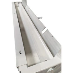 Herman Miller Renew Link Used 30×60 Inch Open Benching W Adjustable Height And Laminate End Panel, Blue And Oak Laminate – Sold In Pods -Office Furniture Store Herman Miller Renew Link Used 03