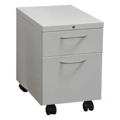 Hon MFG Used Box File Mobile Pedestal, White