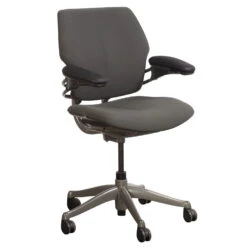 Humanscale Freedom Used Mid Back Task Chair, Gray
