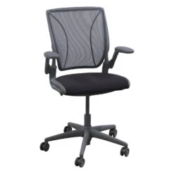 Humanscale Liberty Used Mesh Task Chair, Pewter