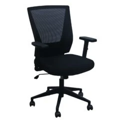 Jonas By Inside Job Mesh Back Task Chair, Black