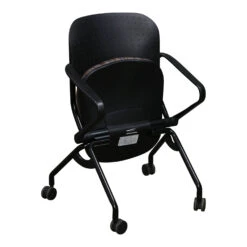 KI Torsion Used Nesting Chair, Bronze Line Pattern 7 KI Torsion Used Nesting Chair, Bronze Line Pattern -Office Furniture Store KI Torsion Used Nesting Chair Bronze Line Pattern 02