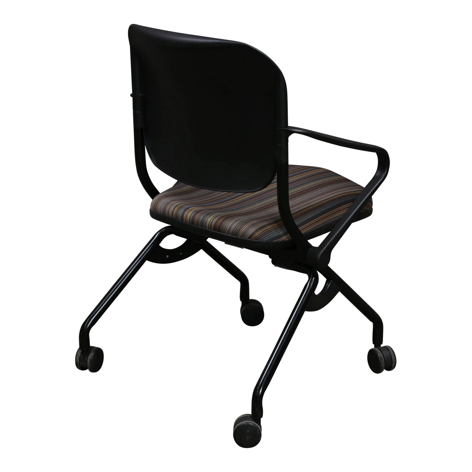 KI Torsion Used Nesting Chair, Bronze Line Pattern 2 KI Torsion Used Nesting Chair, Bronze Line Pattern - Image 2