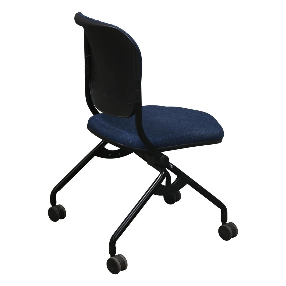 KI Torsion Used Nesting Chair, Dark Blue 3 KI Torsion Used Nesting Chair, Dark Blue - Image 3