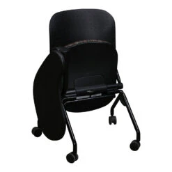 KI Torsion Used Nesting Chair W Right Tablet, Bronze Line Pattern -Office Furniture Store KI Torsion Used Nesting Chair Right Tablet Bronze Line Pattern 03