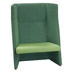 Keilhauer Talk Used High Back Single Seater Lounge, Green