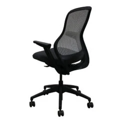 Knoll ReGeneration Used Light Gray Back Task Chair, Dark Gray Seat -Office Furniture Store Knoll ReGeneration Used Light Gray Back Task Chair Dark Gray Seat 03