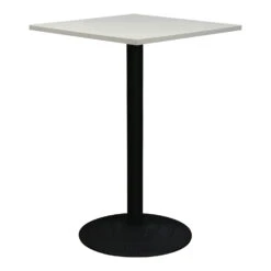 Other Metro Used 28 Inch Square Tall Cafe Table, Pearl
